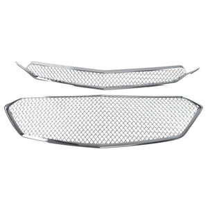 Trim Illusion - Chrome Tape-on Patented Grille Overlay 16-17 Chevrolet Equinox L/LS/LT/LTZ 2 PCS