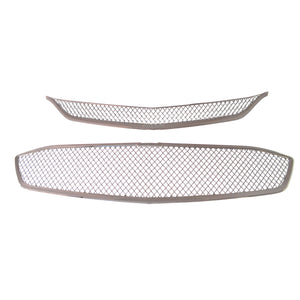 Trim Illusion - Mesh Chrome Tape-on Patented Grille Overlay 16-18 Chevrolet Malibu L/LS/LT/LTZ/Hybrid 2 PCS