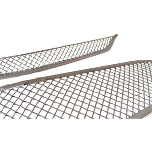 Trim Illusion - Mesh Chrome Tape-on Patented Grille Overlay 16-18 Chevrolet Malibu L/LS/LT/LTZ/Hybrid 2 PCS