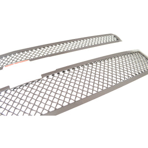 Trim Illusion - Mesh Chrome Tape-on Patented Grille Overlay 07-14 Chevrolet Tahoe/Suburban 1500, 07-13 Chevrolet Avalanche, 2014 Chevrolet Suburban LS/LT 2 PCS