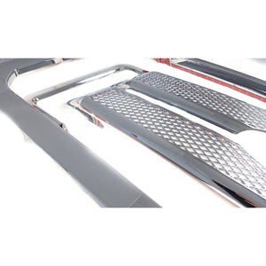 Trim Illusion - Chrome Patented Grille Overlay 11-16 Ford F-250 Super Duty/F-350 Super Duty XL/XLT/Lariat/King Ranch 8 PCS