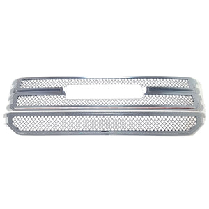 Trim Illusion - Chrome Tape-on Patented Grille Overlay 16-18 GMC Sierra 1500 Base/SLE 2 PCS