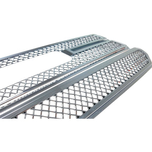 Trim Illusion - Chrome Tape-on Patented Grille Overlay 16-18 GMC Sierra 1500 Base/SLE 2 PCS