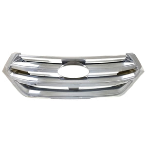 Trim IIlusion - Chrome Tape-on Patented Grille Overlay 15-18 Ford Edge Does not fit grille with Camera 1 PC
