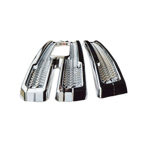 Trim Illusion - Chrome Tape-on Patented Grille Overlay 19-21 GMC Sierra 1500 AT4/SLT 2 PCS