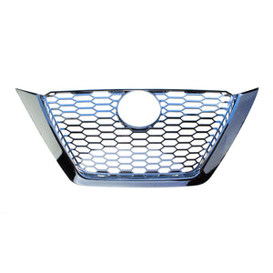 Trim Illusion - Chrome Patented Snap-on W/Tape Patented Grille Overlay 19-22 Nissan Altima 1 PC
