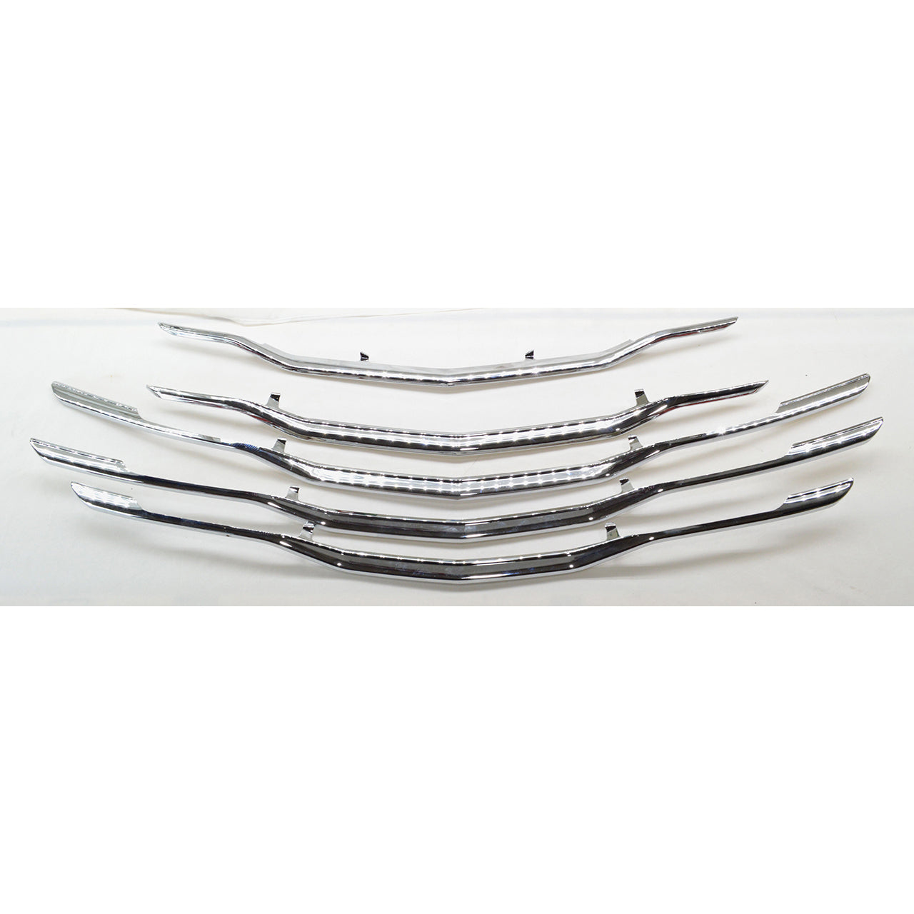 Trim Illusion - Chrome Patented Snap-on W/Tape Patented Grille Overlay 19-24 Chevrolet Malibu 5 PCS