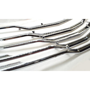 Trim Illusion - Chrome Patented Snap-on W/Tape Patented Grille Overlay 19-24 Chevrolet Malibu 5 PCS