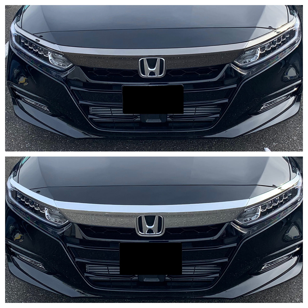 Trim Illusion - Chrome Tape-on Patented Grille Overlay 18-20 Honda Accord 3 PCS