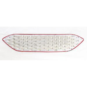 Trim Illusion - Chrome Patented Snap-on W/Tape Patented Grille Overlay 20-22 Ford Escape S/SEL/SE-Hybrid (No SE) 1 PC