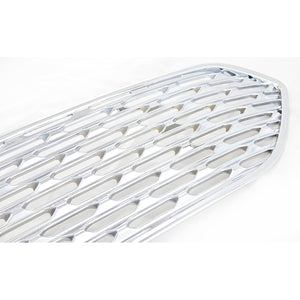 Trim Illusion - Chrome Patented Snap-on W/Tape Patented Grille Overlay 20-22 Ford Escape S/SEL/SE-Hybrid (No SE) 1 PC
