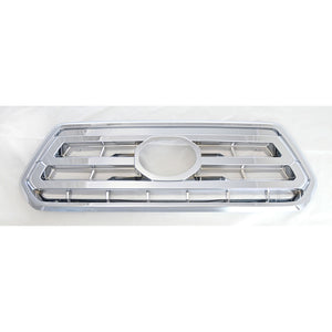 Trim Illusion - Chrome Patented Snap-on W/Tape Patented Grille Overlay 20-23 Toyota Tacoma SR/SR5 1 PC