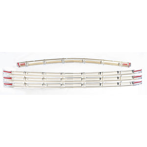 Trim Illusion - Chrome Patented Snap-on W/Tape Patented Grille Overlay 21-24 Chevrolet Suburban/Tahoe LT 2 PCS