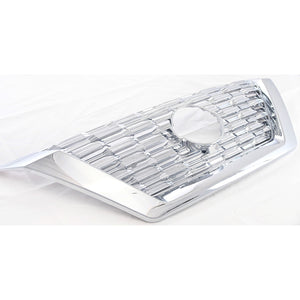 Trim Illusion - Chrome Patented Snap-on W/Tape Patented Grille Overlay 21-23 Nissan Rogue Fits grille W/ or W/O Camera 1 PC