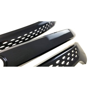 Trim Illusion - Gloss Black Tape-on Patented Grille Overlay 11-15 Ford Explorer Does Not Fit Sport 3 PCS
