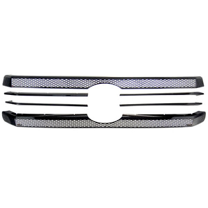 Trim Illusion - Gloss Black Tape-on Patented Grille Overlay 14-17 Toyota Tundra SR/SR5 6 PCS