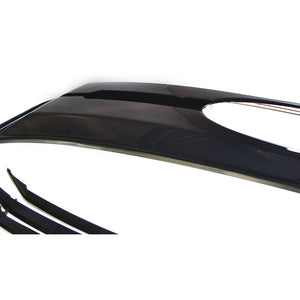 Trim Illusion - Gloss Black Tape-on Patented Grille Overlay 17-19 Ford F-250 Super Duty/F-350 Super Duty XL/XLT ONLY 5 PCS