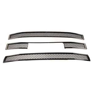 Trim Illusion - Gloss Black Tape-on Patented Grille Overlay 14-15 GMC Sierra 1500 Base/SLE/SLT 3 PCS