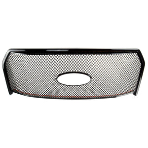 Trim Illusion -  Gloss Black Tape-on Patented Grille Overlay 15-17 Ford F-150 XL 1 PC