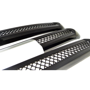Trim Illusion - Gloss Black Tape-on Patented Grille Overlay 15-18 GMC Sierra 2500 HD/Sierra 3500 HD SLE/SLT 3 PCS