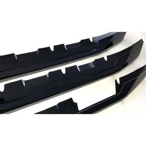 Trim Illusion - Gloss Black Tape-on Patented Grille Overlay 16-18 Chevrolet Silverado 1500 Z71 3 PCS