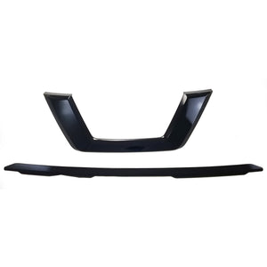 Trim Illusion - Gloss Black Tape-on Patented Grille Overlay 18-20 Nissan Rogue 2 PCS