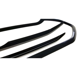 Trim Illusion - Gloss Black Tape-on Patented Grille Overlay 18-22 Ford EcoSport 3 PCS