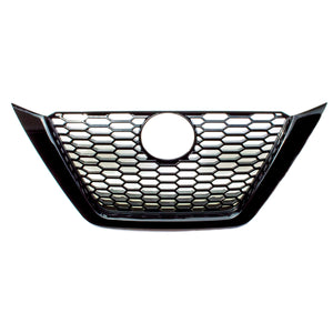 Trim Illusion - Gloss Black Patented Snap-on W/Tape Patented Grille Overlay 19-22 Nissan Altima 1 PC