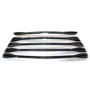 Trim Illusion - Gloss Black Tape-on Patented Grille Overlay 19-22 Chevrolet Blazer 5 PCS