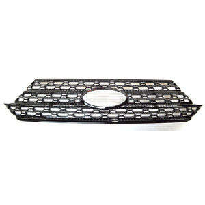 Trim Illusion - Gloss Black Patented Snap-on W/Tape Patented Grille Overlay 20-24 Ford Explorer Base/XLT Does not fit grille with Camera 1 PC