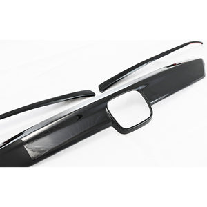 Trim Illusion - Gloss Black Tape-on Patented Grille Overlay 18-20 Honda Accord 3 PCS