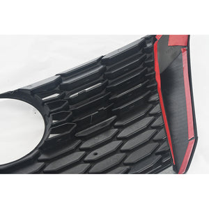 Trim Illusion - Gloss Black Patented Snap-on W/Tape Patented Grille Overlay 20-23 Nissan Sentra Does not fit grille with Camera 1 PC