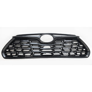 Trim Illusion - Gloss Black Patented Snap-on W/Tape Patented Grille Overlay 20-23 Toyota Highlander Does not fit XSE Fits grille W/ or W/O Camera 1 PC