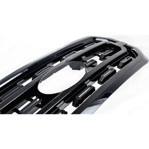 Trim Illusion -  Gloss Black Patented Snap-on W/Tape Patented Grille Overlay 21-23 Ford F-150 XLT/XL Fits grille W/ or W/O Camera 1 PC