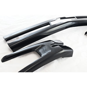 Trim Illusion - Gloss Black Tape-on Patented Grille Overlay 19-21 Chevrolet Silverado 1500 LT/LTZ/RST/LT Trail Boss 3 PCS