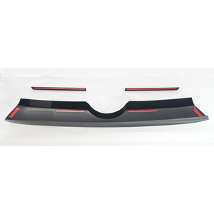 Trim Illusion - Gloss Black Tape-on Patented Grille Overlay 14-23 Toyota 4Runner SR5 3 PCS