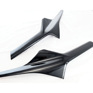 Trim Illusion - Gloss Black Tape-on Patented Grille Overlay 19-22 Chevrolet Blazer 2 PCS
