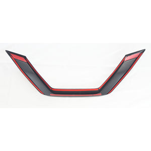 Trim Illusion - Gloss Black Tape-on Patented Grille Overlay 20-22 Nissan Rogue Sport 1 PC