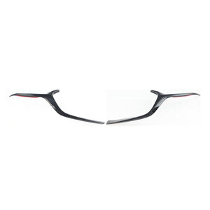 Trim Illusion - Gloss Black Tape-on Patented Grille Overlay 19-23 Mazda 3 2 PCS