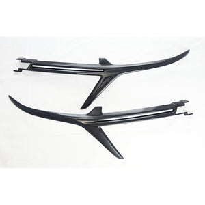 Trim Illusion - Gloss Black Tape-on Patented Grille Overlay 22-24 Chevrolet Equinox 2 PCS