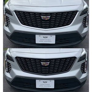Trim Illusion - Gloss Black Tape-on Patented Grille Overlay 19-23 Cadillac XT4 1 PC