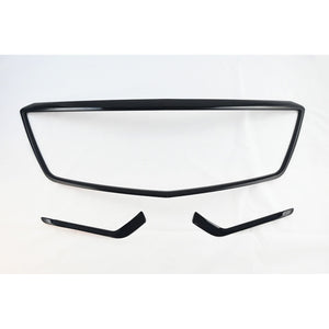Trim Illusion - Gloss Black Tape-on Patented Grille Overlay 20-24 Cadillac XT5 3 PCS
