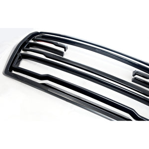 Trim Illusion -  Gloss Black Tape-on Patented Grille Overlay 21-24 GMC Yukon/Yukon XL SLE/SLT/AT4 5 PCS