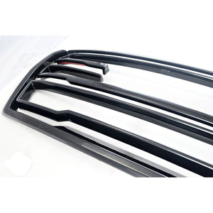 Trim Illusion -  Gloss Black Tape-on Patented Grille Overlay 21-24 GMC Yukon/Yukon XL SLE/SLT/AT4 5 PCS