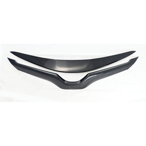 Trim Illusion -  Gloss Black Tape-on Patented Grille Overlay 18-23 Toyota Camry 2 PCS