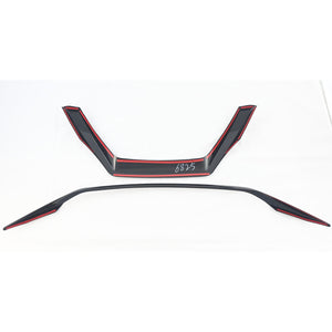 Trim Illusion - Gloss Black Tape-on Patented Grille Overlay 19-23 Nissan Maxima 2 PCS