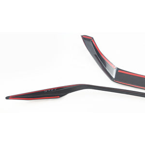Trim Illusion - Gloss Black Tape-on Patented Grille Overlay 19-23 Nissan Maxima 2 PCS
