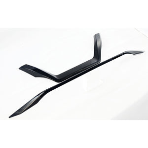 Trim Illusion - Gloss Black Tape-on Patented Grille Overlay 19-23 Nissan Maxima 2 PCS