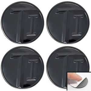 Trim Illusion - Gloss Black Patented Snap-on Wheel Cover Set 19-23 Toyota RAV4 4 PCS