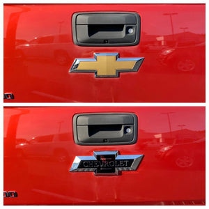 Trim Illusion - Centennial Tape-on Officially Licensed Chevrolet Emblem Set 15-20 Chevrolet Colorado, 16-18 Chevrolet Silverado 1500 2 PCS